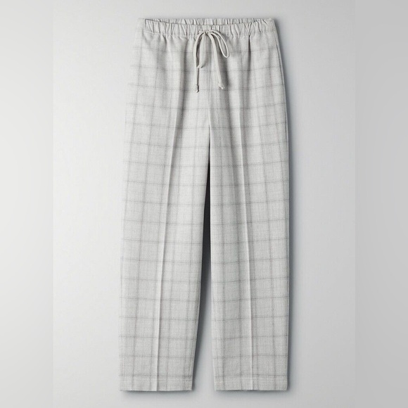 The Group by Babaton - Jimmy Pant in Grey Plaid - Picture 7 of 12